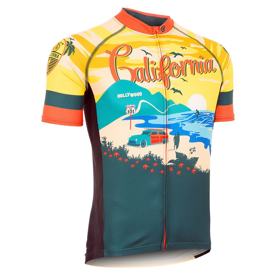 c&a fahrradbekleidung Men's California Retro Jersey