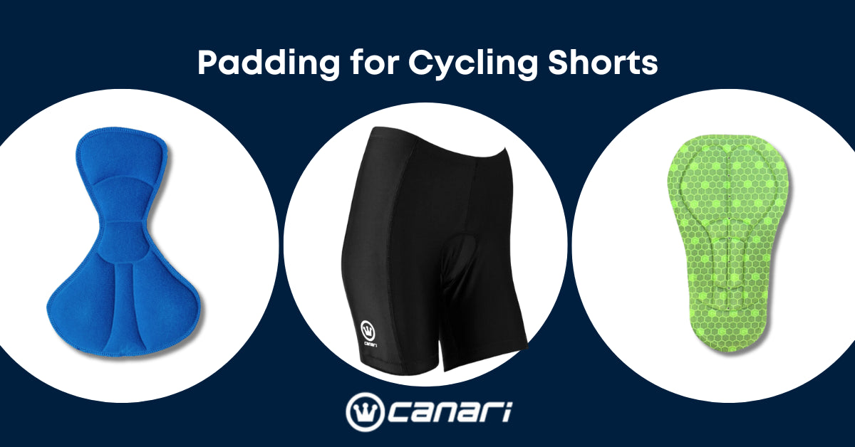 An image showing padded cycling shorts designed for comfort and protection.