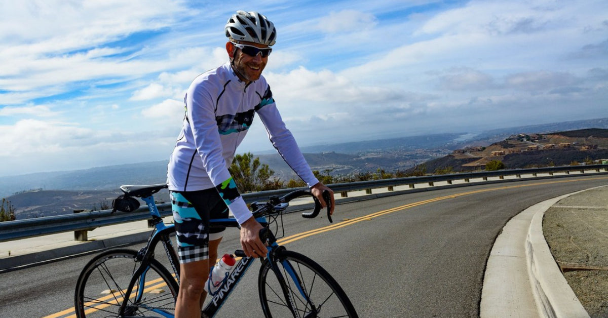 Image showing one piece of men's mtb clothing that provides excellent sun block.