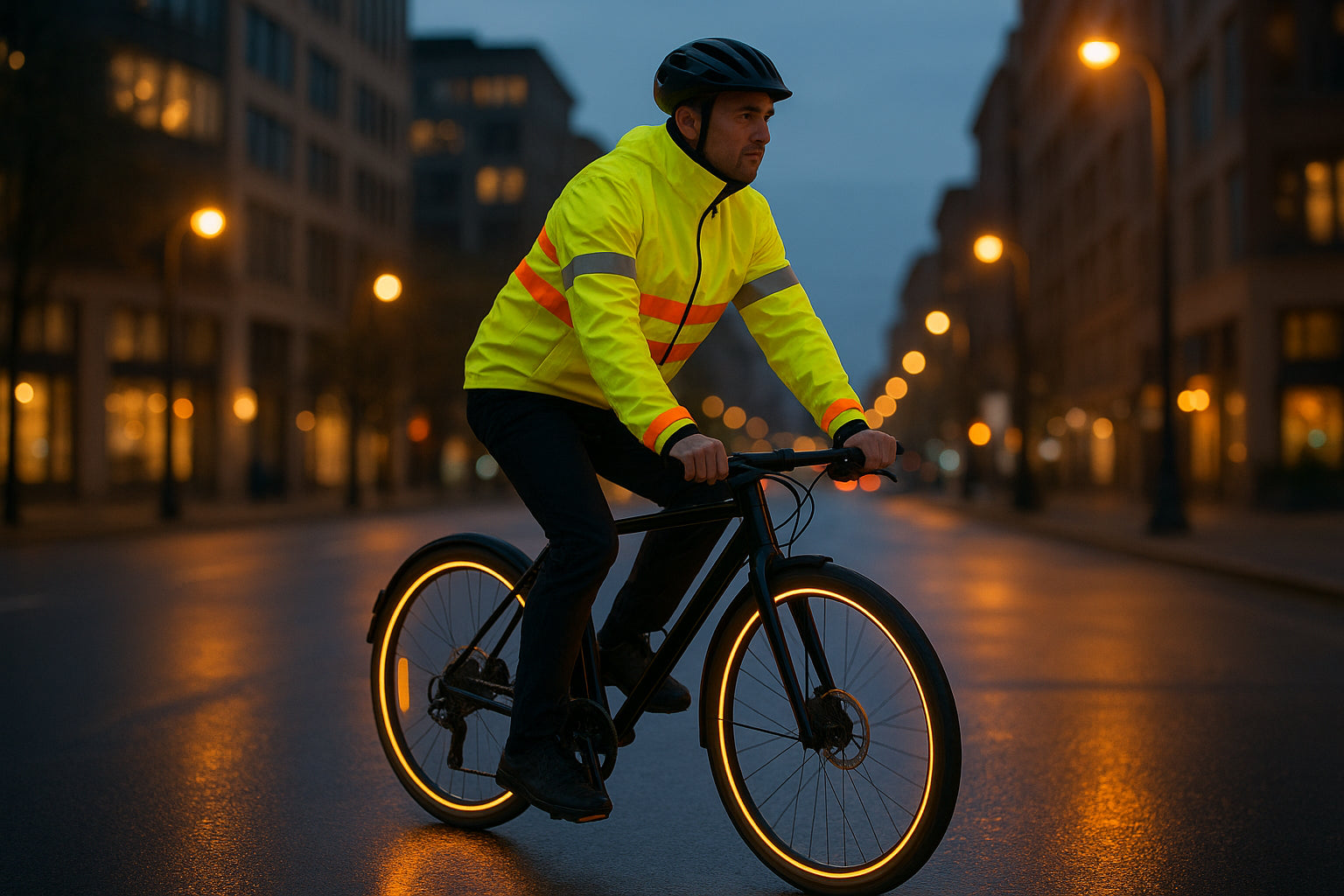 How Contrast Colors Improve Urban Cycling Safety