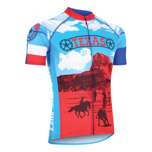 Men s Texas Retro Cycling Jersey Canari Cyclewear