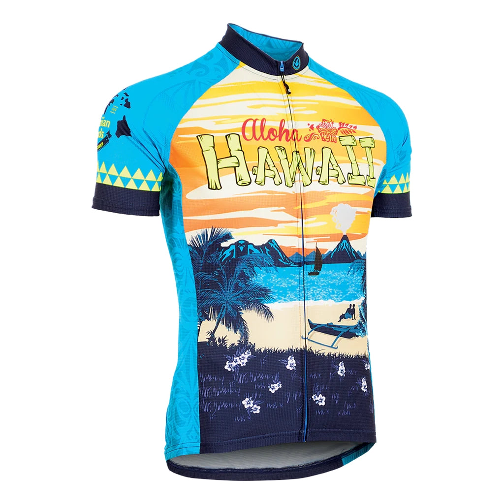 Hawaiian cycling jersey deals