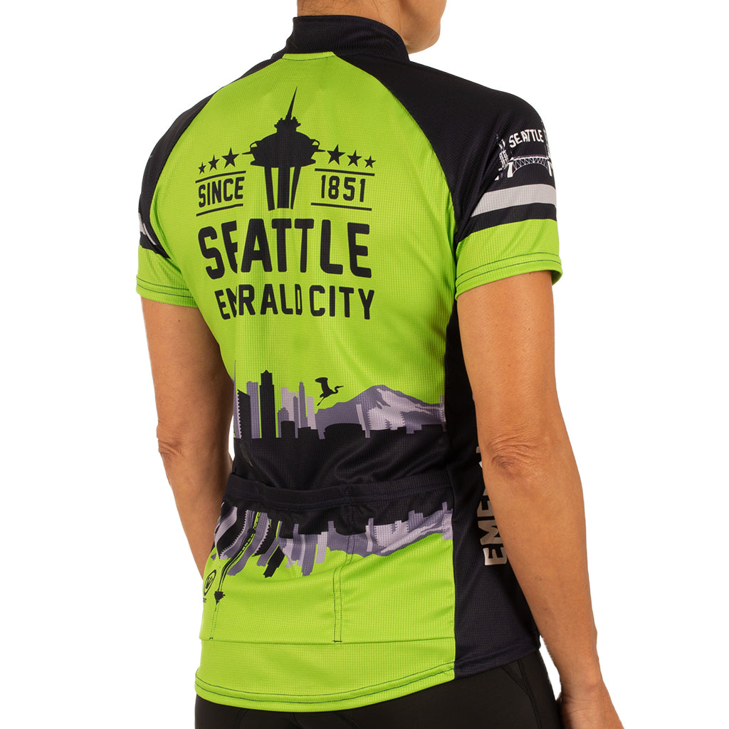 Women's Seattle Skyline Cycling Jersey