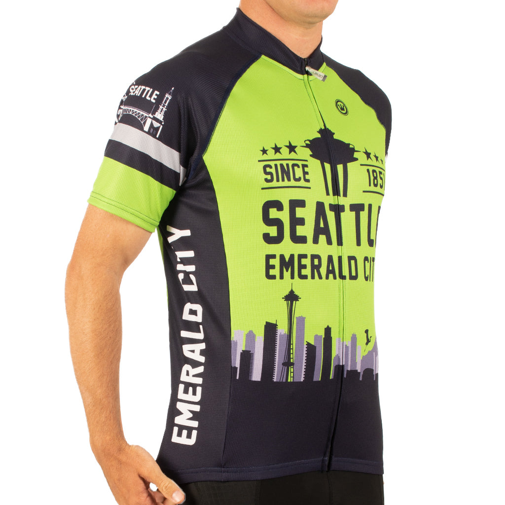 Men's Seattle Skyline Cycling Jersey